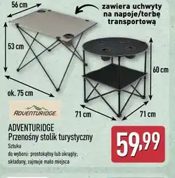 ALDI ADVENTURIDGE Przenośny stolik turystyczny oferta