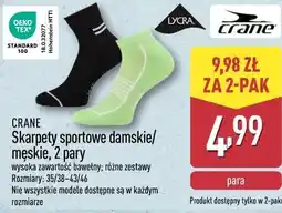 ALDI Skarpety sportowe damskie/męskie, 2 pary oferta