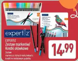 ALDI EXPERTIZ Zestaw markerów/ Kredki ołówkowe oferta