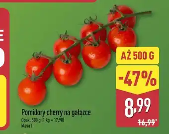 ALDI Pomidory cherry na gałązce oferta