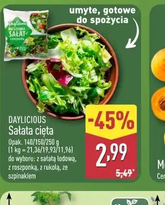 ALDI DAYLICIOUS Sałata cięta oferta