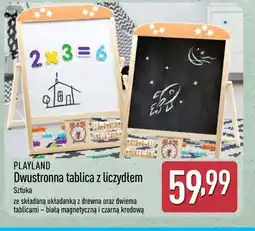 ALDI PLAYLAND Dwustronna tablica z liczydłem oferta