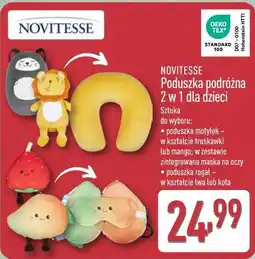 ALDI NOVITESSE Poduszka podróżna 2 w 1 dla dzieci oferta