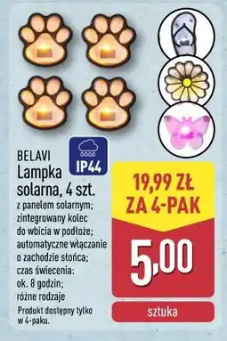 ALDI BELAVI Lampka solarna, 4 szt oferta