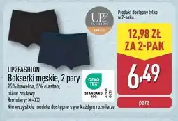 ALDI UP2FASHION Bokserki męskie, 2 pary oferta