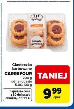Carrefour Market Ciasteczka karbowane CARREFOUR oferta