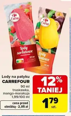 Carrefour Market Lody na patyku CARREFOUR oferta