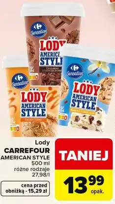 Carrefour Market Lody CARREFOUR AMERICAN STYLE oferta