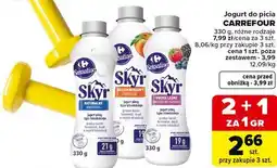 Carrefour Market Jogurt do picia Skyr CARREFOUR oferta