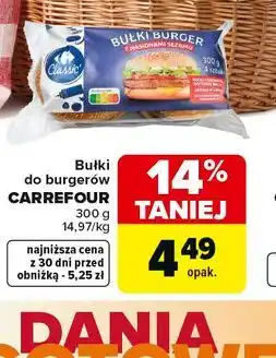 Carrefour Market Bułki do burgerów CARREFOUR oferta