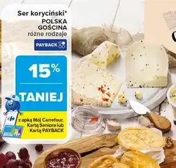 Carrefour Market Ser koryciński POLSKA GOŚCINA różne rodzaje oferta