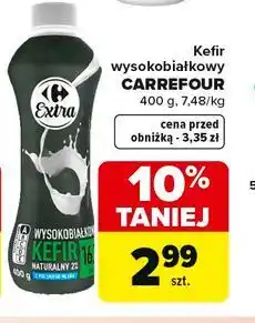 Carrefour Market Kefir wysokobiałkowy CARREFOUR oferta