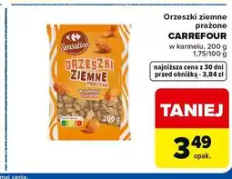 Carrefour Market Orzeszki ziemne prażone CARREFOUR oferta