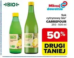 Carrefour Market Sok cytrynowy bio CARREFOUR oferta
