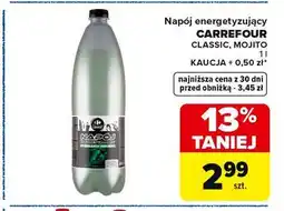 Carrefour Market Napój energetyzujący CARREFOUR CLASSIC, MOJITO oferta