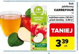 Carrefour Market Sok jabłkowy CARREFOUR oferta