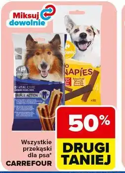 Carrefour Market Wszystkie przekąski dla psa CARREFOUR oferta
