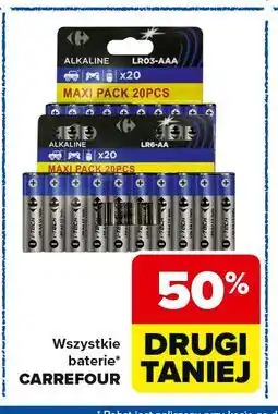 Carrefour Market Wszystkie baterie CARREFOUR oferta