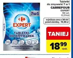 Carrefour Market Tabletki do zmywarki 7 w 1 CARREFOUR EXPERT oferta