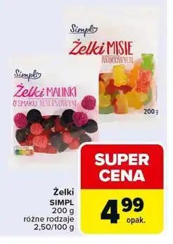 Carrefour Market Żelki SIMPL oferta