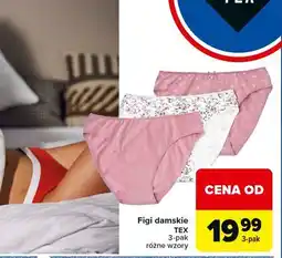 Carrefour Market Figi damskie TEX 3-pak różne wzory oferta