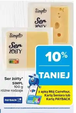 Carrefour Market Ser żółty SIMPL oferta