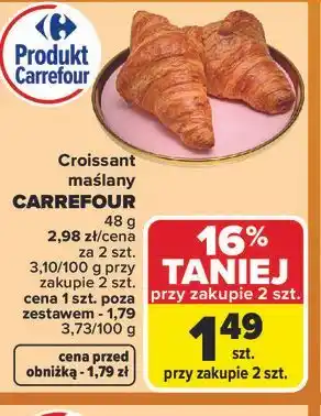 Carrefour Market Croissant maślany CARREFOUR oferta