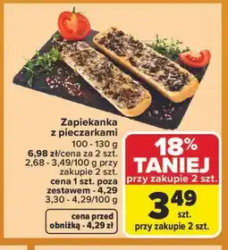 Carrefour Market Zapiekanka z pieczarkami oferta