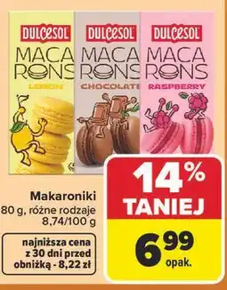 Carrefour Market Makaroniki 80 g, różne rodzaje oferta
