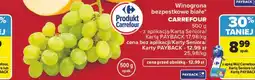 Carrefour Market Winogrona bezpestkowe białe CARREFOUR oferta