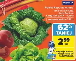 Carrefour Market Polska kapusta młoda oferta