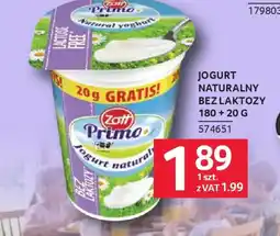 Selgros Zott Primo Jogurt naturalny oferta