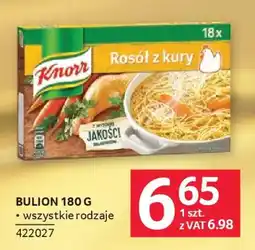 Selgros Knorr Bulion Rosół z kury oferta