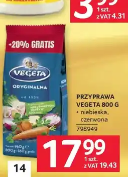 Selgros Vegeta przyprawa oryginalna oferta