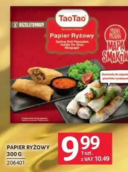 Selgros TaoTao Papier Ryżowy oferta