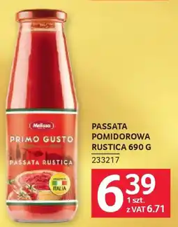 Selgros Melissa Primo Gusto Passata Pomidorowa Rustica oferta