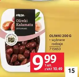 Selgros Fresh Oliwki Kalamata Dryłowane oferta