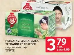 Selgros Teekanne Herbata Zielona, Biała oferta