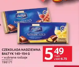 Selgros Bałtyk Czekolada Nadziewna oferta