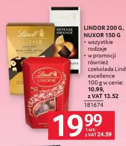 Selgros Lindt lindor, nuxor oferta