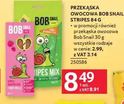 Selgros Bob Snail Przekąska Owocowa Stripes oferta