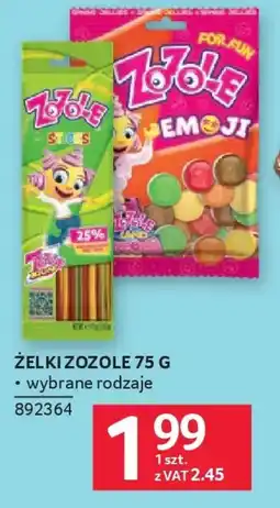 Selgros Zozole Żelki oferta