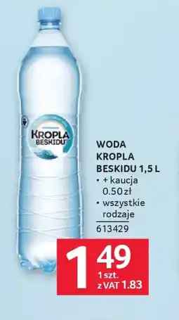 Selgros Kropla Beskidu Woda oferta