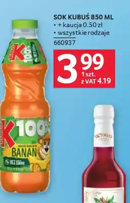 Selgros Kubuś Sok oferta