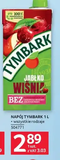 Selgros Tymbark Napój Jabłko Wiśnia oferta