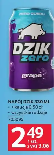 Selgros Dzik zero Napój oferta