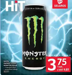 Selgros Monster Napój Energetyczny oferta