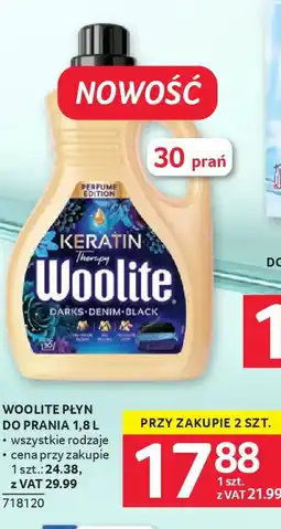 Selgros Woolite Płyn do prania Keratin Therapy oferta