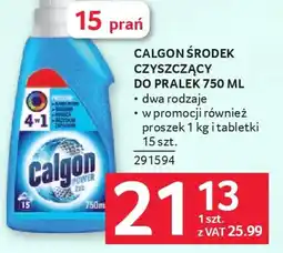 Selgros Calgon Środek czyszczący do pralek oferta