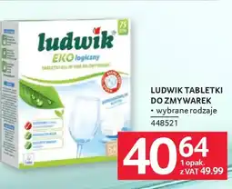 Selgros Ludwik eko logiczny Tabletki do zmywarek oferta